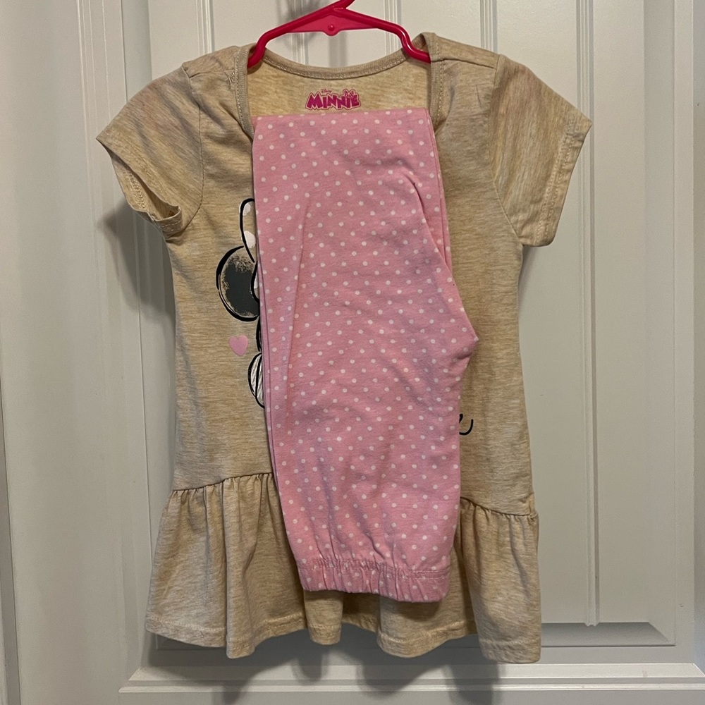 Minnie Mouse Girl’s Two-Piece Set